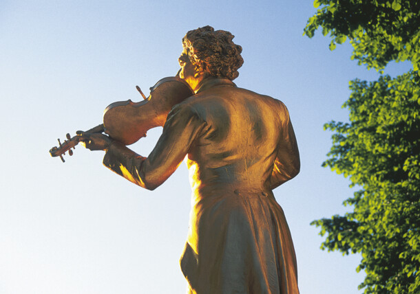     Monument Johann Strauss au Stadtpark, Vienne 
